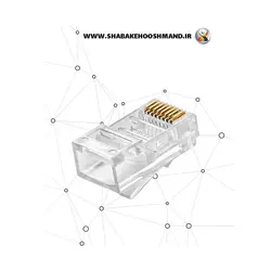 سوکت شبکه Cat5 UTP برند AMP / امپ