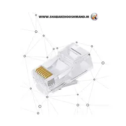 سوکت شبکه برند وی-نت (V-net) مدل RJ45 CAT6