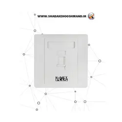 فیس پلیت برند K-net Plus مدل KP-N1138 One port