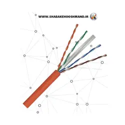 کابل شبکه NEXANS 305m Cat6 UTP / Copper Cable