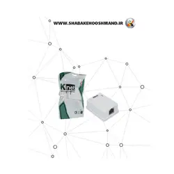 کیستون باکس شبکه Cat5 برند K-net مدل k-n1085