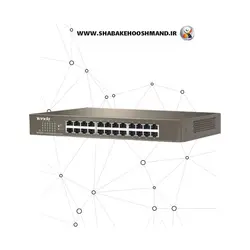 سوئیچ 24 پورت تندا مدل تی ای جی 1024 دی / TEG1024D