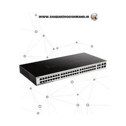 سوئیچ شبکه 52 پورت گیگابیتی برند D-Link مدل DGS-1052