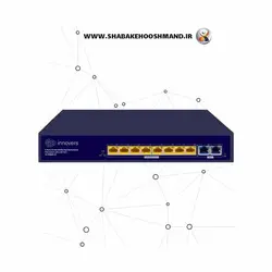 سوئیچ شبکه 8 پورت برند innovers مدل IN-1008GP-2C