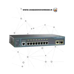 سوئیچ شبکه 8 پورت مدیریتی برند Cisco مدل WS-C2960-8TC-L