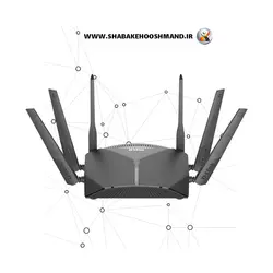 روتر 3 باند Smart AC3000 برند D-Link مدل DIR-3040