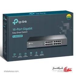 قیمت و خرید سوئیچ تی پی لینک TP-LINK TL-SG1016DE گیگابیت 16 پورت دسکتاپ - رکمونت - شبکه ساز