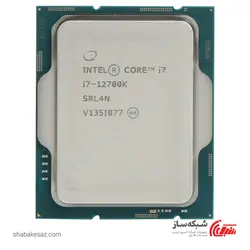 قیمت و خرید پردازنده اینتل Intel Core i7-12700K سری Alder Lake - شبکه ساز