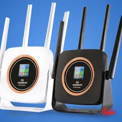 قیمت و خرید مودم سیم کارتی نزتک Naztech NZT-99DX رومیزی و همراه 4G وایفای N300 با باتری 3000mAh - شبکه ساز