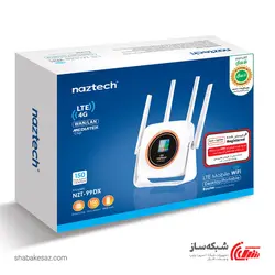 قیمت و خرید مودم سیم کارتی نزتک Naztech NZT-99DX رومیزی و همراه 4G وایفای N300 با باتری 3000mAh - شبکه ساز