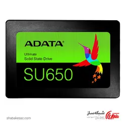 قیمت و خرید حافظه SSD اینترنال ای دیتا ADATA SU650 ظرفیت 512GB - شبکه ساز