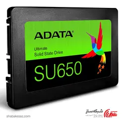 قیمت و خرید حافظه SSD اینترنال ای دیتا ADATA SU650 ظرفیت 512GB - شبکه ساز