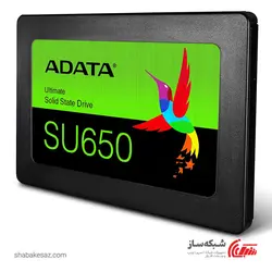 قیمت و خرید حافظه SSD اینترنال ای دیتا ADATA SU650 ظرفیت 512GB - شبکه ساز
