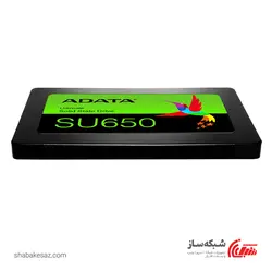 قیمت و خرید حافظه SSD اینترنال ای دیتا ADATA SU650 ظرفیت 512GB - شبکه ساز