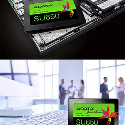 قیمت و خرید حافظه SSD اینترنال ای دیتا ADATA SU650 ظرفیت 512GB - شبکه ساز