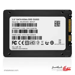 قیمت و خرید حافظه SSD اینترنال ای دیتا ADATA SU650 ظرفیت 512GB - شبکه ساز