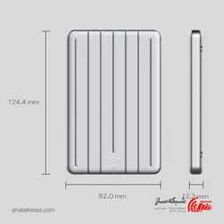 قیمت و خرید هارد اکسترنال سیلیکون پاور Silicon power Armor A75 ظرفیت 1TB - شبکه ساز
