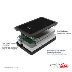 قیمت و خرید هارد اکسترنال اپیسر Apacer AC532 ظرفیت 2TB - شبکه ساز