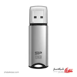 قیمت و خرید فلش مموری سیلیکون پاور Silicon Power Marvel M02 ظرفیت 128 گیگابایت USB 3.2 - شبکه ساز