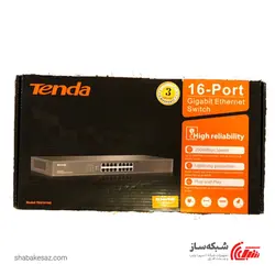 قیمت و خرید سوئیچ شبکه رکمونت تندا Tenda TEG1016G گیگابیت 16 پورت - شبکه ساز