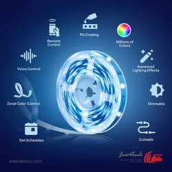 قیمت و خرید نوار روشنایی هوشمند تی پی لینک Tp-Link Tapo L920-5 طول 5 متر - شبکه ساز