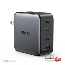قیمت و خرید شارژر دیواری 100W یوگرین Ugreen CD226 40747 فست شارژ PD - شبکه ساز
