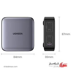 قیمت و خرید شارژر دیواری 100W یوگرین Ugreen CD226 40747 فست شارژ PD - شبکه ساز