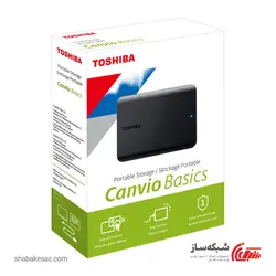 قیمت و خرید هارد اکسترنال توشیبا Toshiba Canvio Basics ظرفیت 4TB - شبکه ساز