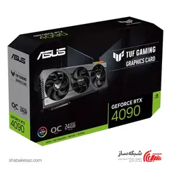قیمت و خرید کارت گرافیک ایسوس ASUS TUF Gaming GeForce RTX 4090 OC 24GB - شبکه ساز