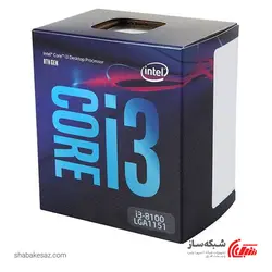 قیمت پردازنده اینتل Intel CORE i3-8100 BOX سری COFFEE LAKE - شبکه ساز