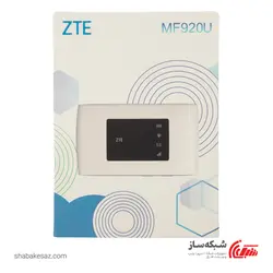 قیمت و فروش مودم زد تی ای ZTE MF920U همراه 4G/LTE وای فای N300 با باتری 2000mAh - شبکه ساز