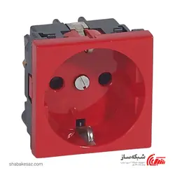 قیمت و خرید پریز برق لگراند قرمز 45*45 اتوماتیک ترانکینگ - شبکه ساز