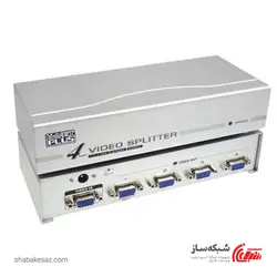 قیمت و خرید اسپلیتر 4 پورت VGA کی نت پلاس K-netplus KPS634 - شبکه ساز