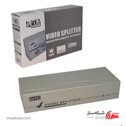 قیمت و خرید اسپلیتر 4 پورت VGA کی نت پلاس K-netplus KPS634 - شبکه ساز