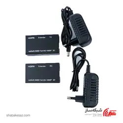 قیمت و خرید اکستندر HDMI وی نت 60 متری با کابل شبکه - شبکه ساز