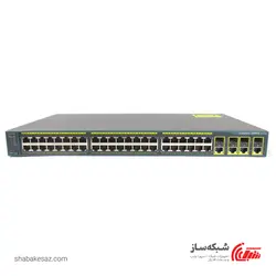 قیمت و خرید سوئیچ سیسکو Cisco WS-C2960G-48TC-L رکمونت 48 پورت 10/100/1000Mbps - شبکه ساز