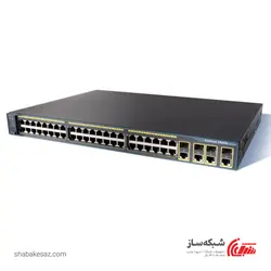 قیمت و خرید سوئیچ سیسکو Cisco WS-C2960G-48TC-L رکمونت 48 پورت 10/100/1000Mbps - شبکه ساز
