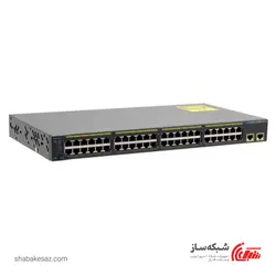 قیمت و خرید سوئیچ سیسکو Cisco WS-C2960G-48TC-L رکمونت 48 پورت 10/100/1000Mbps - شبکه ساز