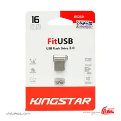 قیمت و خرید فلش مموری کینگ استار Kingstar KS230 ظرفیت 16 گیگابایت USB 2.0 - شبکه ساز