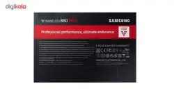 حافظه SSD سامسونگ Samsung 860 pro 256GB اینترنال