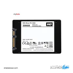 حافظه SSD وسترن دیجیتال Western Digital BLUE M.2 2280 NVMe 500GB اینترنال