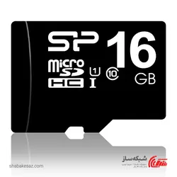 قیمت و خرید کارت حافظه سیلیکون پاور Silicon power microSDHC Class 10 ظرفیت 16 گیگابایت - شبکه ساز