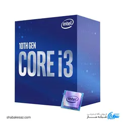 پردازنده اینتل Intel Core i3-10100 box سری Comet Lake - شبکه ساز