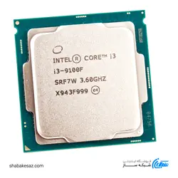 قیمت و خرید پردازنده اینتل Intel Core i3-9100F Tray سری Coffee Lake - شبکه ساز