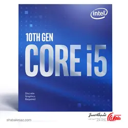 قیمت پردازنده اینتل Intel Core i5 10400F Box سری Comet Lake - شبکه ساز