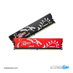 قیمت و خرید رم دسکتاپ DDR4 کینگ مکس Kingmax Zeus Dragon ظرفیت 8 گیگابایت 3000MHz - شبکه ساز