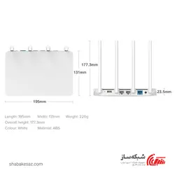 قیمت و خرید روتر شیائومی Xiaomi Mi3 بی سیم AC1200 - شبکه ساز