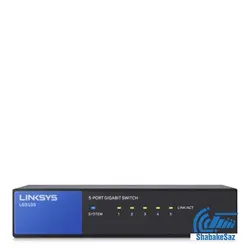 سوییچ لینکسیس Linksys LGS105 دسکتاپ 5 پورت 10/100/1000Mbps