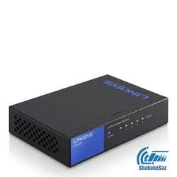 سوییچ لینکسیس Linksys LGS105 دسکتاپ 5 پورت 10/100/1000Mbps