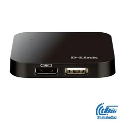 قیمت و خرید هاب دی لینک D-Link DUB-H4 آداپتور دار 4 پورت USB 2.0 - شبکه ساز